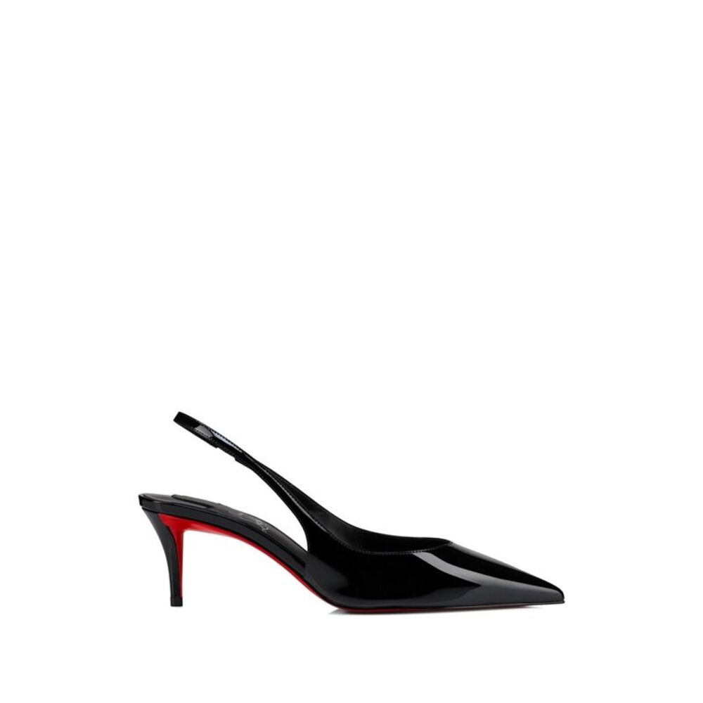 Christian Louboutin Women Miss Z Patent Leather Slingback Pumps